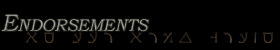 Endorsements